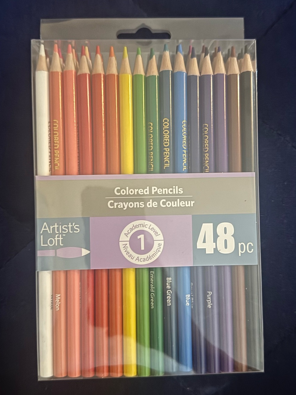 48-Piece Colored Pencil Set - Multicolor
